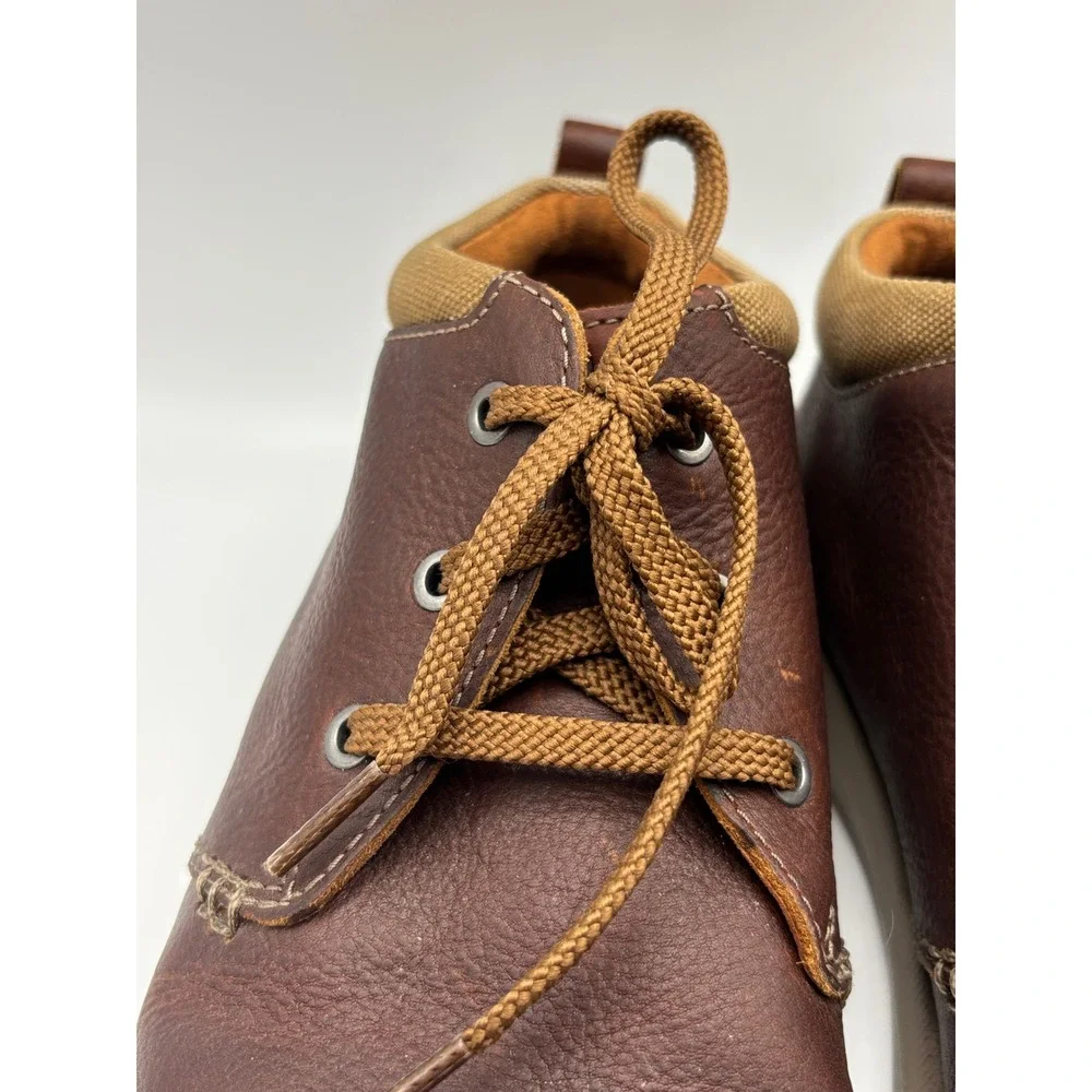 Clarks Collection Extreme Comfort Brown Leather Chukka Boots Mens 9.5